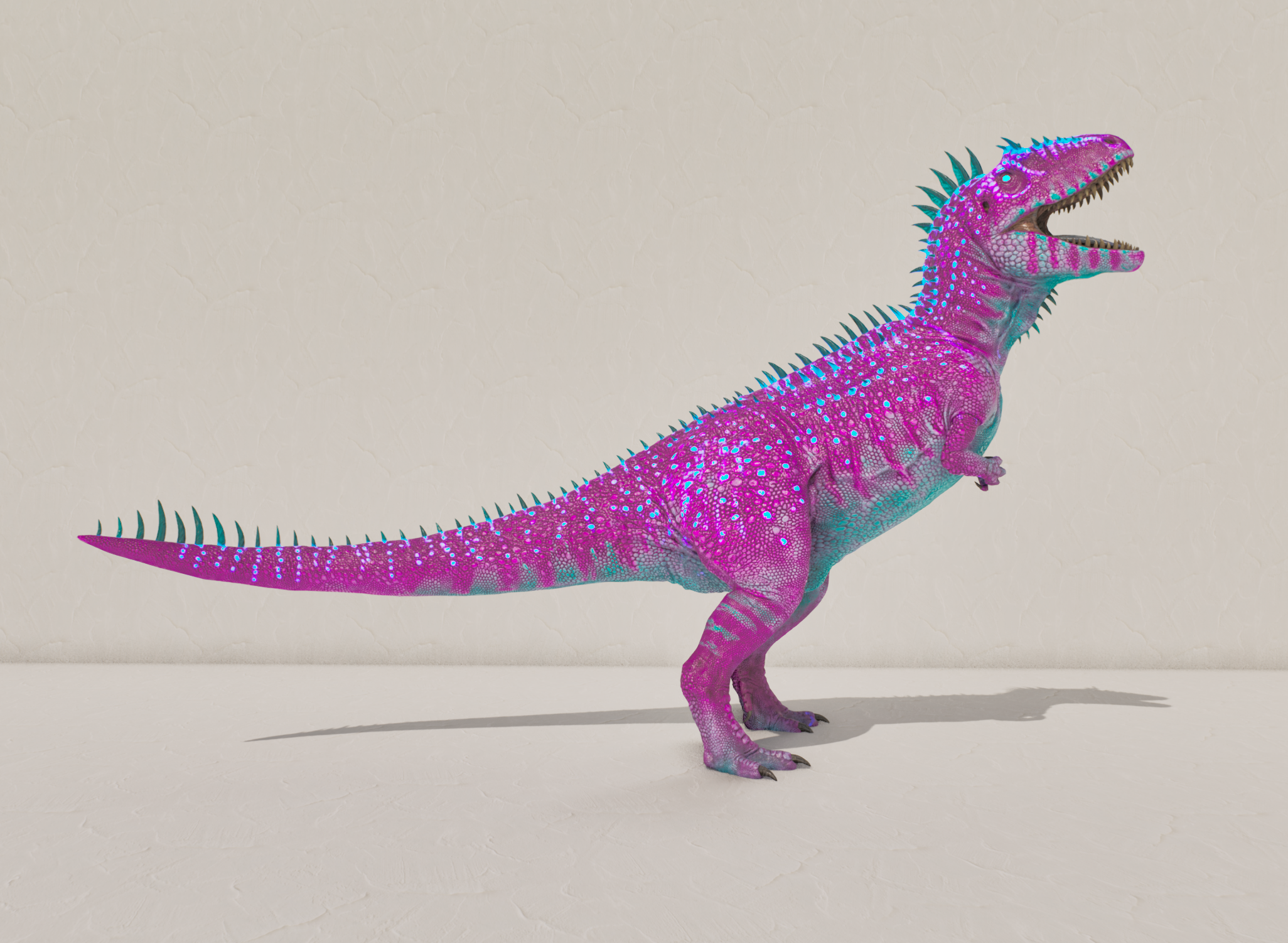 S-Carcharodontosaurus — Cotton Candy Carcha